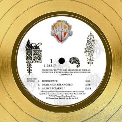 RARE-T Sheila E. - Romance 1600 Gold LP Limited Signature Edition Studio Licensed Custom Frame