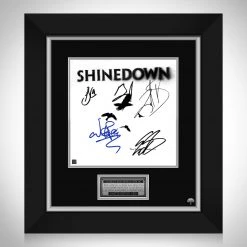 RARE-T Shinedown - The Sound Of Madness LP Cover Limited Signature Edition Studio Licensed Custom Frame