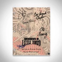 RARE-T Showdown In Little Tokyo Transcript Limited Signature Edition Studio Licensed Custom Frame Limited Edition Frames