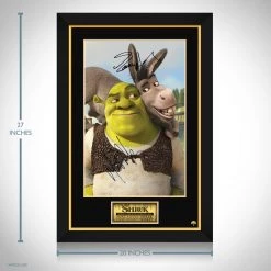 RARE-T Shrek Limited Signature Edition Studio Licensed Promotional Art Mini Poster Custom Frame Limited Edition Frames