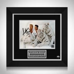 RARE-T Siegfried & Roy Limited Signature Edition Studio Licensed Photo Custom Frame