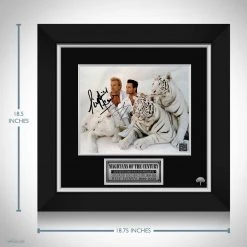 RARE-T Siegfried & Roy Limited Signature Edition Studio Licensed Photo Custom Frame