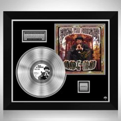 RARE-T Silkk The Shocker - Made Man Platinum LP Limited Signature Edition Studio Licensed Custom Frame
