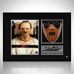 RARE-T Limited Edition Frames The Silence Of The Lambs Hannibal Lecter Photo & Mask Limited Signature Edition Custom Frame