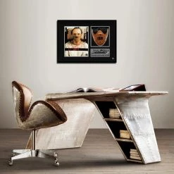RARE-T Limited Edition Frames The Silence Of The Lambs Hannibal Lecter Photo & Mask Limited Signature Edition Custom Frame