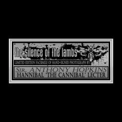 RARE-T Limited Edition Frames The Silence Of The Lambs Hannibal Lecter Photo & Mask Limited Signature Edition Custom Frame