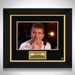 RARE-T Simon Cowell Photo Limited Signature Edition Studio Licensed Custom Frame Limited Edition Frames