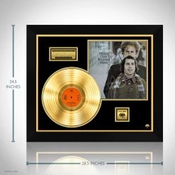 RARE-T Simon & Garfunkel Bridge Over Troubled Water Gold LP Limited Signature Edition Studio Licensed Custom Frame