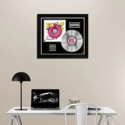 RARE-T Limited Edition Frames The Simpsons - The Music Platinum LP Limited Signature Edition Studio Licensed Custom Frame