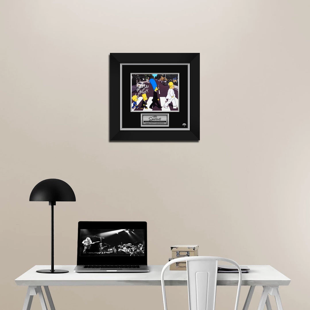 RARE-T The Simpsons Abbey Road Photo Limited Signature Edition Studio Licensed Custom Frame 3 RARE-T The Simpsons Abbey Road Photo Limited Signature Edition Studio Licensed Custom Frame