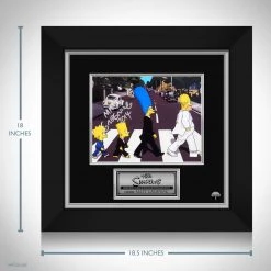 RARE-T The Simpsons Abbey Road Photo Limited Signature Edition Studio Licensed Custom Frame 10 RARE-T The Simpsons Abbey Road Photo Limited Signature Edition Studio Licensed Custom Frame