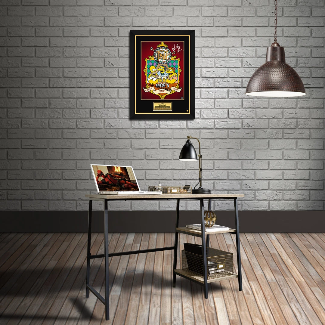 RARE-T The Simpsons Moe's Promotional Art Limited Signature Edition Studio Licensed Mini Poster Custom Frame Limited Edition Frames 2 RARE-T The Simpsons Moe's Promotional Art Limited Signature Edition Studio Licensed Mini Poster Custom Frame Limited Edition Frames