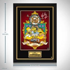 RARE-T The Simpsons Moe's Promotional Art Limited Signature Edition Studio Licensed Mini Poster Custom Frame Limited Edition Frames 10 RARE-T The Simpsons Moe's Promotional Art Limited Signature Edition Studio Licensed Mini Poster Custom Frame Limited Edition Frames