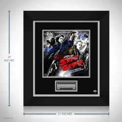 RARE-T Sin City - Original Motion Picture Soundtrack LP Cover Limited Signature Edition Studio Licensed Custom Frame Limited Edition Frames