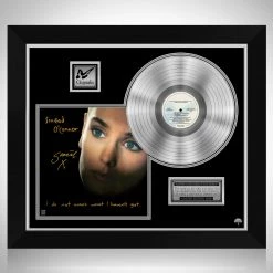 RARE-T Sinead O'Connor - I Do Not Want What I Haven't Got Platinum LP Limited Signature Edition Studio Licensed Custom Frame Limited Edition Frames