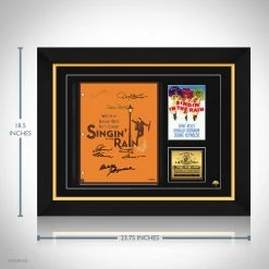 RARE-T Singin’ In The Rain Script Limited Signature Edition Studio Licensed Custom Frame Limited Edition Frames 13 RARE-T Singin’ In The Rain Script Limited Signature Edition Studio Licensed Custom Frame Limited Edition Frames