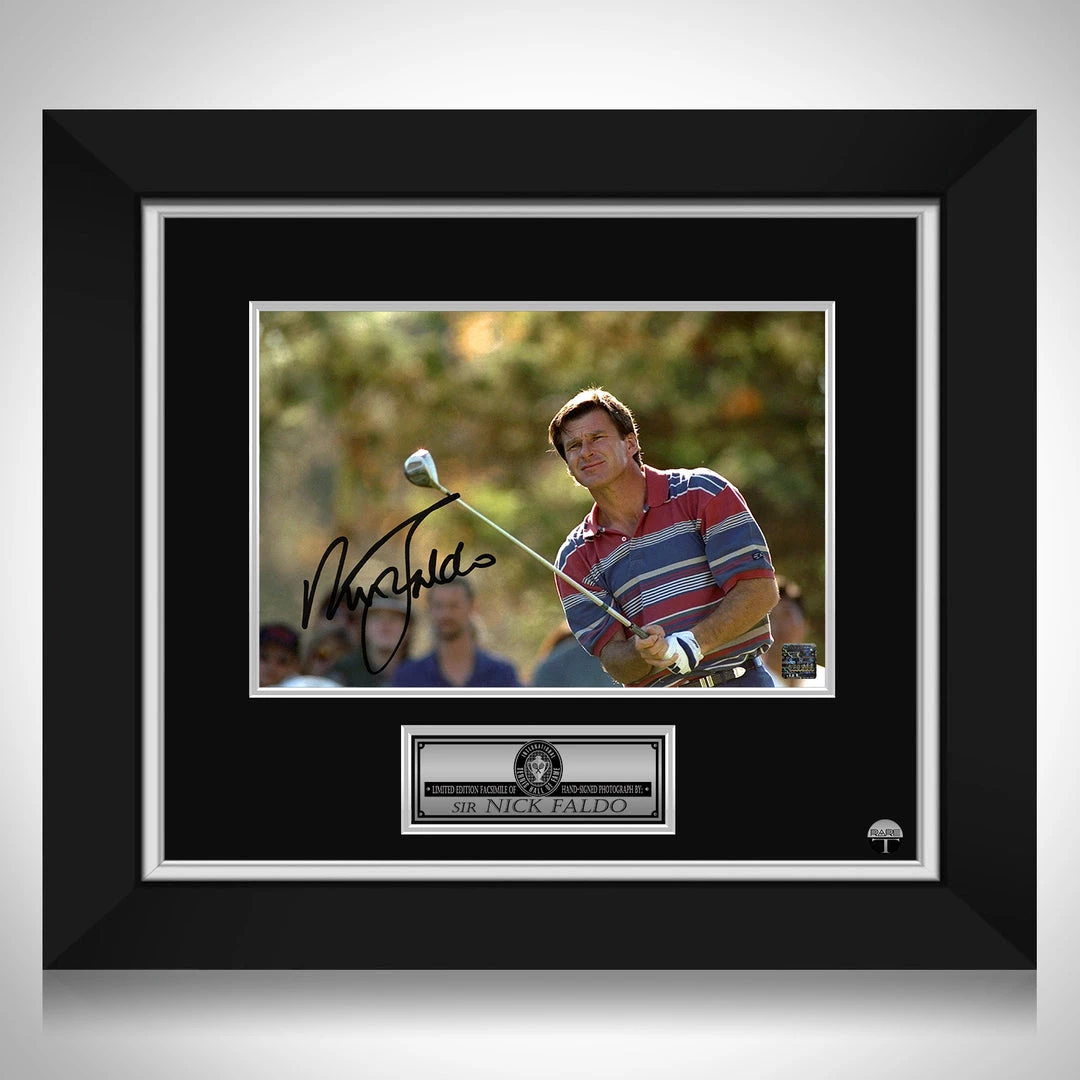 RARE-T Sir Nick Faldo Photo Limited Signature Edition Studio Licensed Custom Frame Sports Memorabilia 1 RARE-T Sir Nick Faldo Photo Limited Signature Edition Studio Licensed Custom Frame Sports Memorabilia