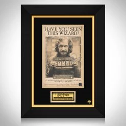 RARE-T Limited Edition Frames Harry Potter - Prisoner Of Azkaban Sirius Black Promotional Image Photo Limited Signature Edition Studio Licensed Custom Frame