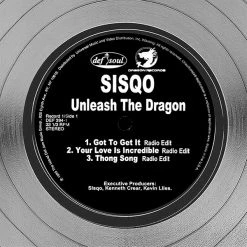 RARE-T Sisqo - Unleash The Dragon Platinum LP Limited Signature Edition Studio Licensed Custom Frame