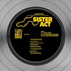 RARE-T Sister Act - Original Motion Picture Soundtrack Platinum LP Limited Signature Edition Studio Licensed Custom Frame