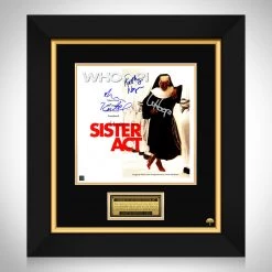 RARE-T Limited Edition Frames Sister Act - Original Motion Picture Soundtrack LP Cover Limited Signature Edition Studio Licensed Custom Frame