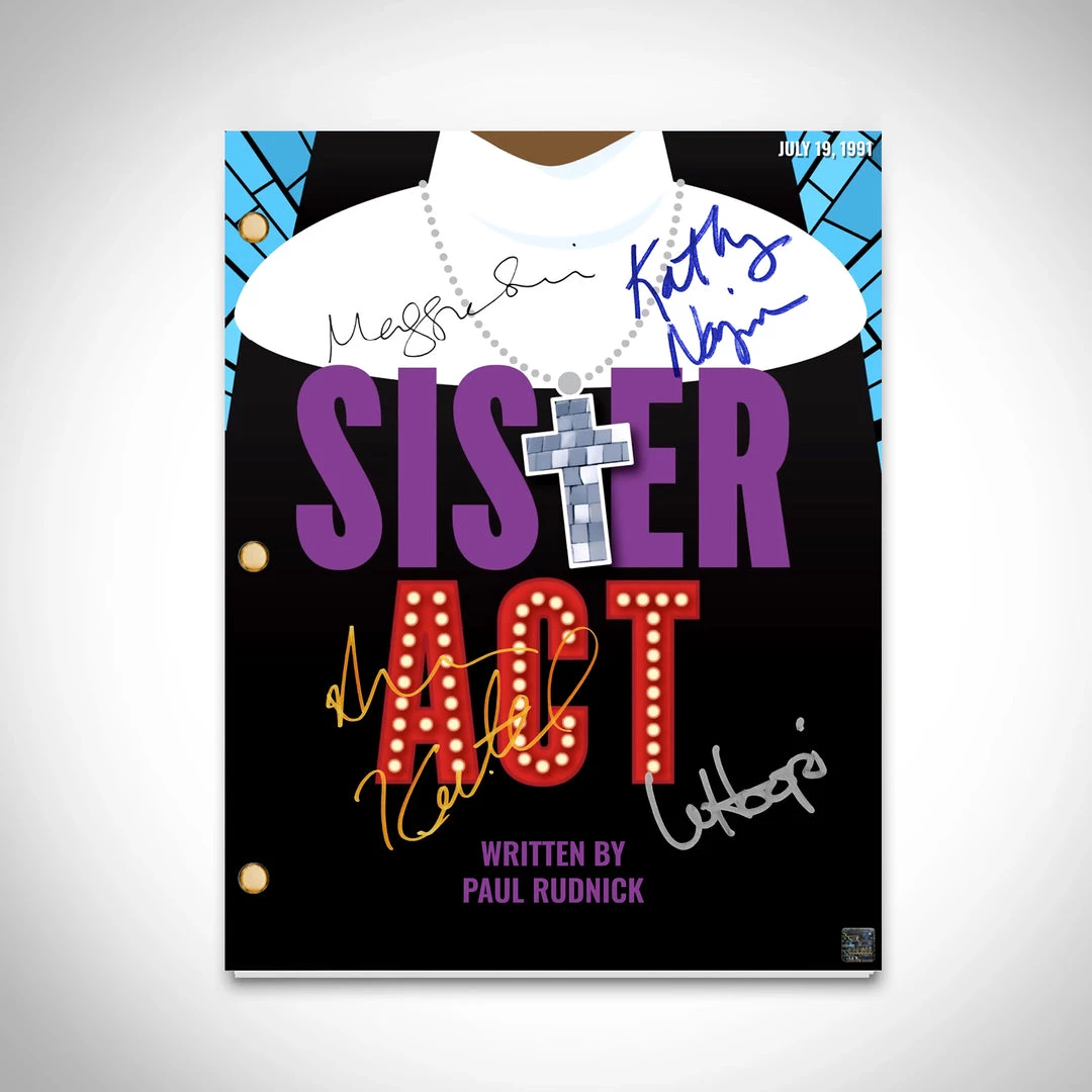 RARE-T Sister Act Script Limited Signature Edition Studio Licensed Custom Frame Limited Edition Frames 4 RARE-T Sister Act Script Limited Signature Edition Studio Licensed Custom Frame Limited Edition Frames