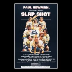 RARE-T Sports Memorabilia Slap Shot Transcript Limited Signature Edition Studio Licensed Custom Frame