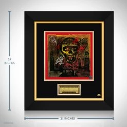 RARE-T Slayer - Seasons In The Abyss LP Cover Limited Signature Edition Studio Licensed Custom Frame Limited Edition Frames