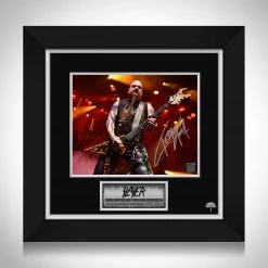 RARE-T Limited Edition Frames Slayer Kerry King Limited Signature Edition Studio Licensed Photo Custom Frame
