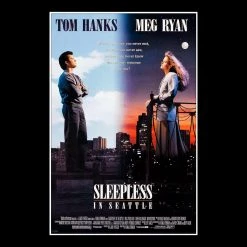RARE-T Sleepless In Seattle Script Limited Signature Edition Studio Licensed Custom Frame Limited Edition Frames