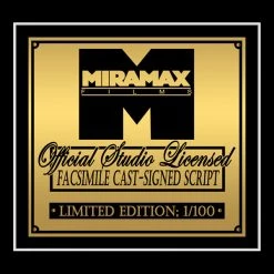 RARE-T Limited Edition Frames Sling Blade Script Limited Signature Edition Studio Licensed Custom Frame