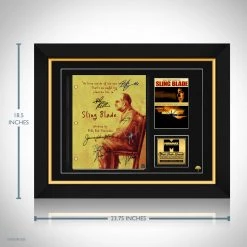 RARE-T Limited Edition Frames Sling Blade Script Limited Signature Edition Studio Licensed Custom Frame
