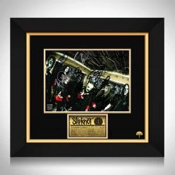 RARE-T Slipknot Band Photo Limited Signature Edition Studio Licensed Custom Frame Limited Edition Frames