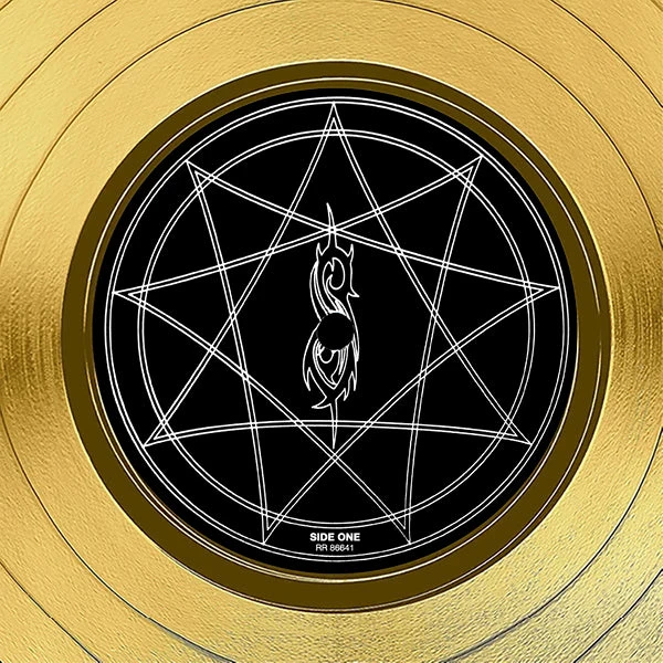 RARE-T Slipknot IOWA Gold LP Limited Signature Edition Studio Licensed Custom Frame Limited Edition Frames 5 RARE-T Slipknot IOWA Gold LP Limited Signature Edition Studio Licensed Custom Frame Limited Edition Frames