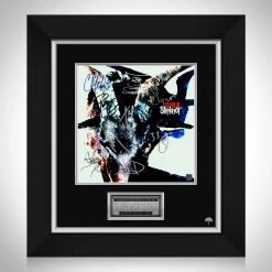 RARE-T Slipknot - IOWA LP Cover Limited Signature Edition Studio Licensed Custom Frame Limited Edition Frames