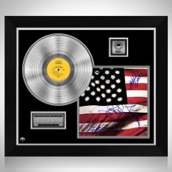 Rare-T Sly & The Family Stone There's A Riot Goin' On Platinum LP Limited Signature Edition Studio Licensed Custom Frame Limited Edition Frames
