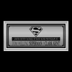 RARE-T Smallville Clark Kent - Superman Photo Limited Signature Edition Studio Licensed Custom Frame