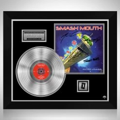 RARE-T Limited Edition Frames Smash Mouth - Astro Lounge Platinum LP Limited Signature Edition Studio Licensed Custom Frame
