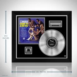 RARE-T Smokey Robinson And The Miracles - Sons Of Soul Platinum LP Limited Signature Edition Studio Licensed Custom Frame Limited Edition Frames
