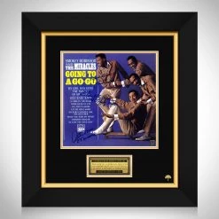 RARE-T Smokey Robinson And The Miracles - Sons Of Soul LP Cover Limited Signature Edition Studio Licensed Custom Frame Limited Edition Frames