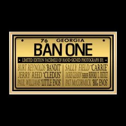 RARE-T Smokey And The Bandit Mini Poster Limited Signature Edition Studio Licensed Custom Frame Limited Edition Frames