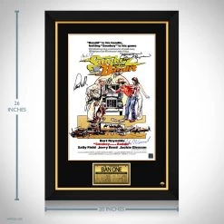 RARE-T Smokey And The Bandit Mini Poster Limited Signature Edition Studio Licensed Custom Frame Limited Edition Frames