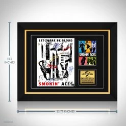 RARE-T Limited Edition Frames Smokin' Aces Script Limited Signature Edition Studio Licensed Custom Frame
