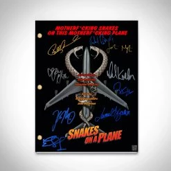 RARE-T Snakes On A Plane Transcript Limited Signature Edition Studio Licensed Custom Frame Limited Edition Frames 16 RARE-T Snakes On A Plane Transcript Limited Signature Edition Studio Licensed Custom Frame Limited Edition Frames