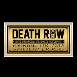 RARE-T Snoop Dogg & Dr. Dre Limited Signature Edition Studio Licensed Photo Custom Frame Limited Edition Frames