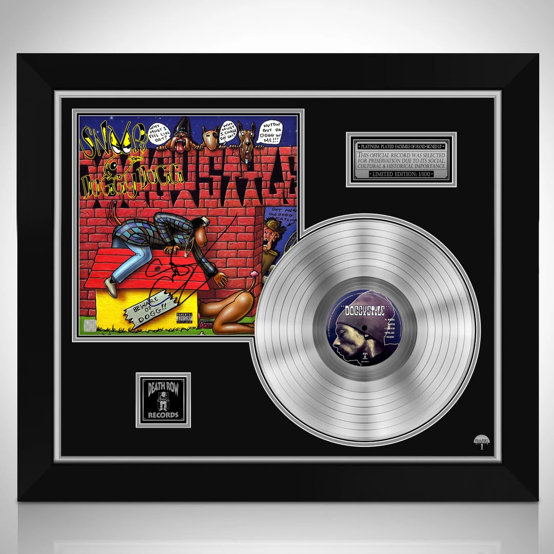 RARE-T Limited Edition Frames Snoop Dog Doggy Style Limited Signature Edition Studio Licensed Platinum LP Custom Frame 1 RARE-T Limited Edition Frames Snoop Dog Doggy Style Limited Signature Edition Studio Licensed Platinum LP Custom Frame