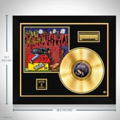 RARE-T Limited Edition Frames Snoop Dog Doggy Style Gold LP Limited Signature Edition Studio Licensed Custom Frame