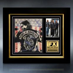 RARE-T Limited Edition Frames Sons Of Anarchy Script Limited Signature Edition Studio Licensed Custom Frame