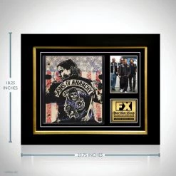 RARE-T Limited Edition Frames Sons Of Anarchy Script Limited Signature Edition Studio Licensed Custom Frame