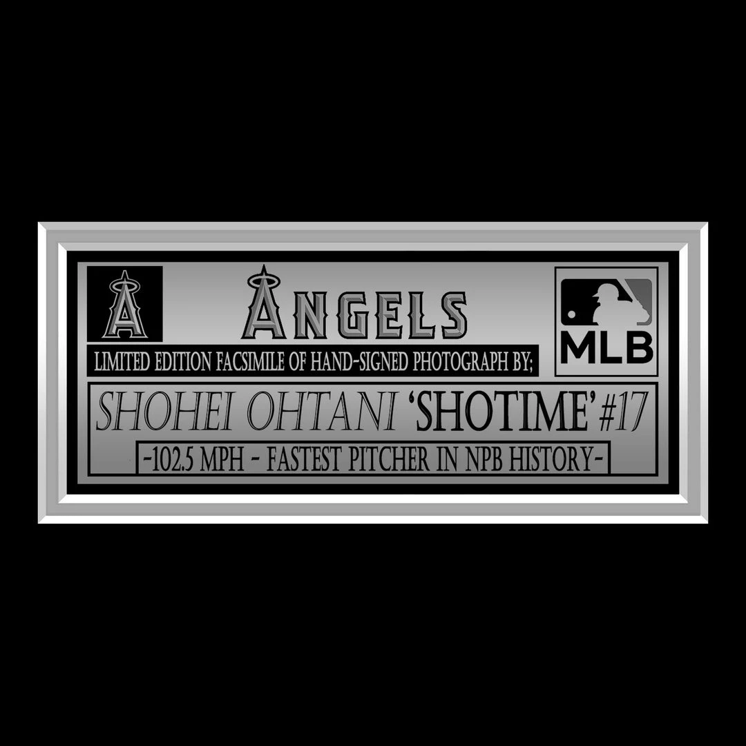 RARE-T Sports Memorabilia Shohei Ohtani Los Angeles Angels Photo Limited Signature Edition Studio Licensed Custom Frame 5 RARE-T Sports Memorabilia Shohei Ohtani Los Angeles Angels Photo Limited Signature Edition Studio Licensed Custom Frame